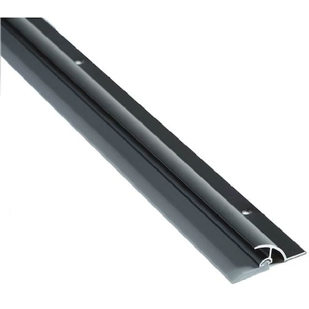 National Guard 36" Vinyl Door Sweep with Drip Cap 101VDKB36